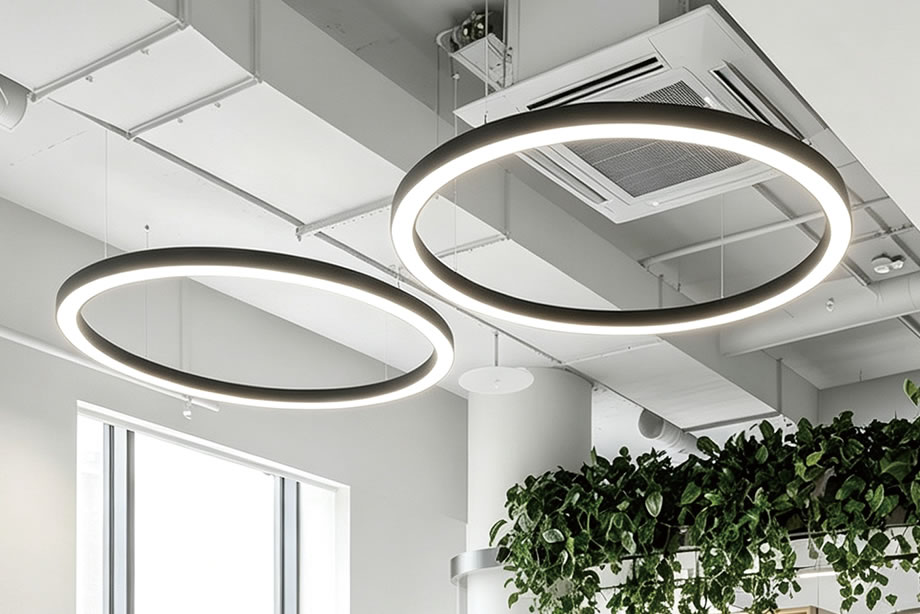 Special shaped luminaires
