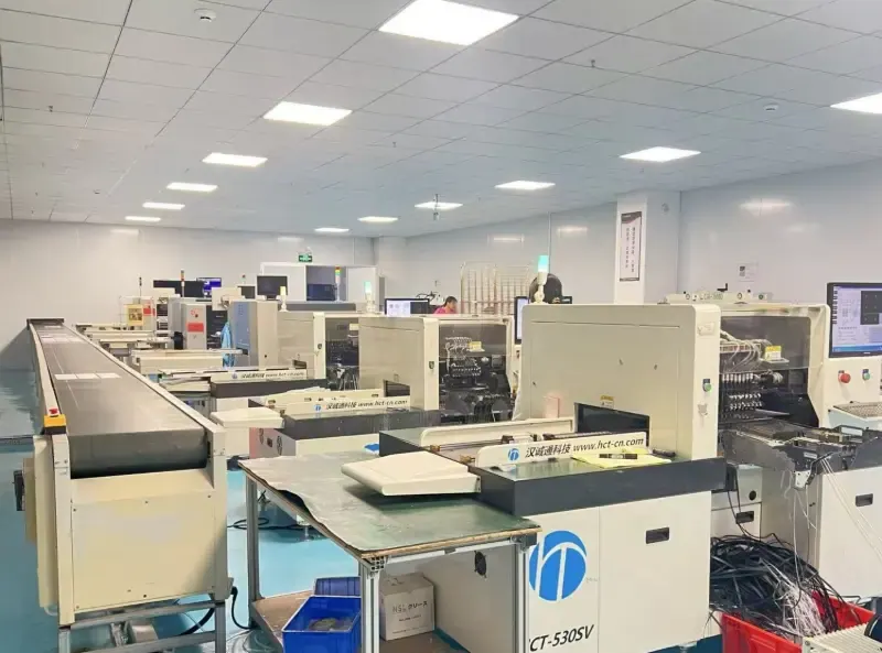 Automated SMT PCBA assembly line